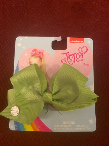 army green jojo siwa bow