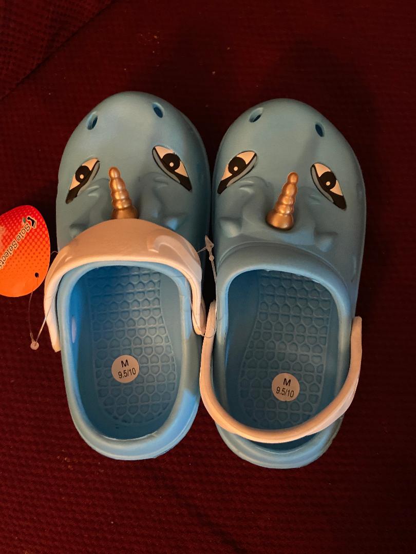 blue unicorn slides