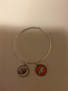 Broncos Charm Bracelet