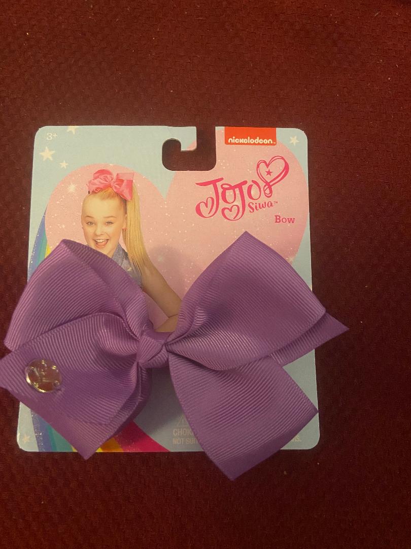 purple jojo siwa bow