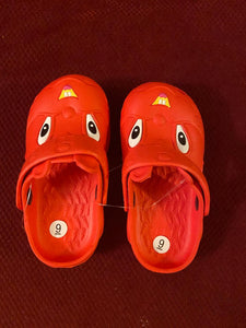 red boys crocs