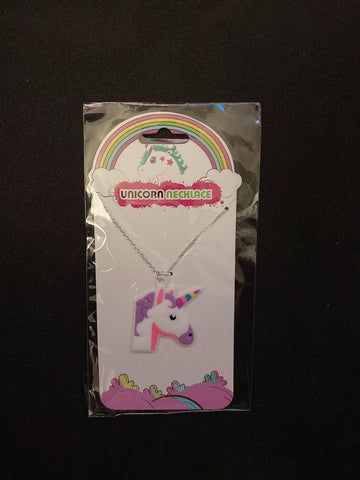 Purple Head Unicorn Necklace