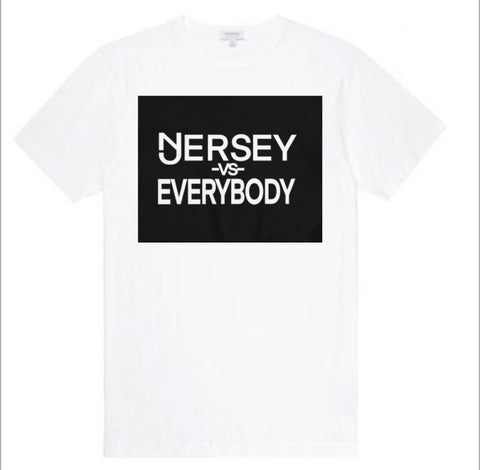 New Jersey vs. Everybody Custom T-Shirts