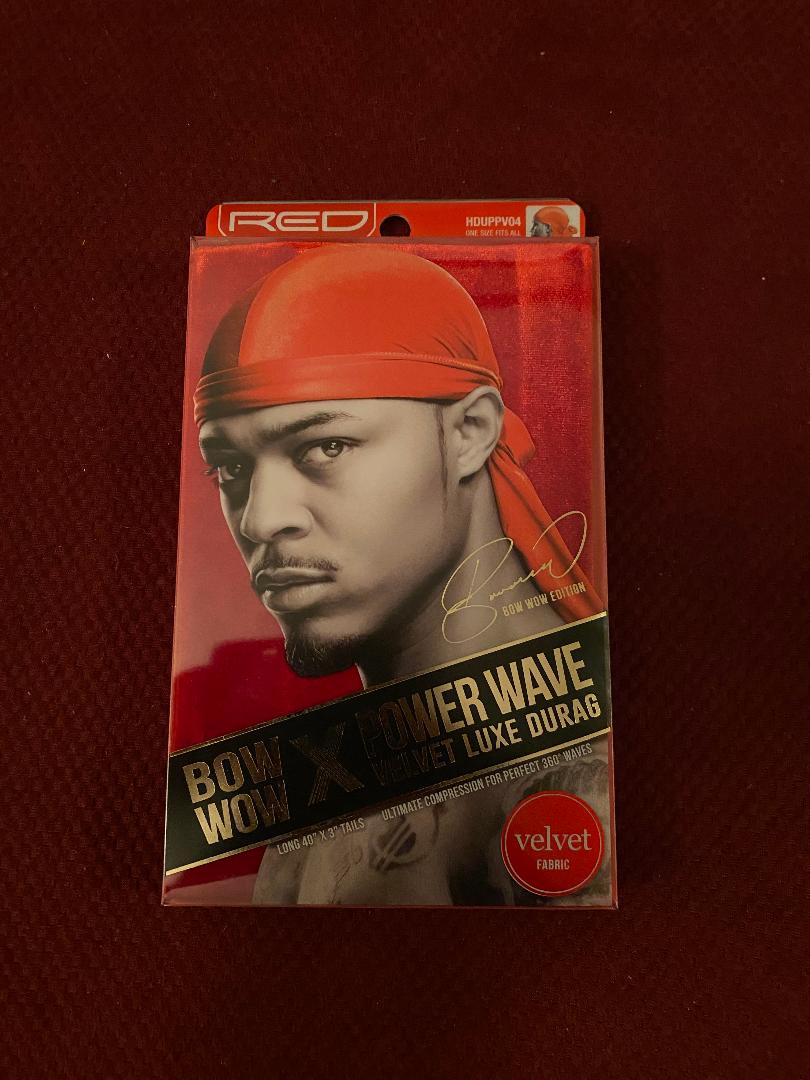 Red Bow Wow Power Wave Velvet Luxe DuRag