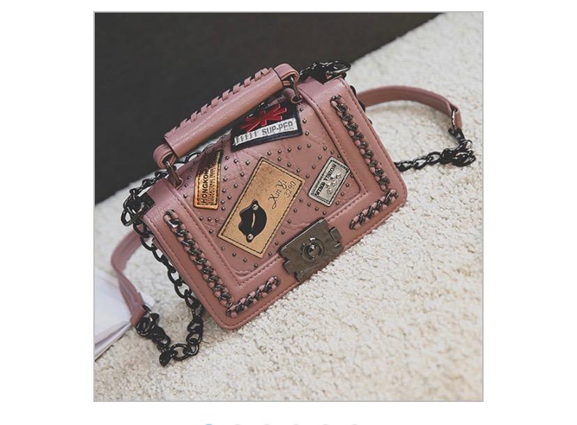 light pink bag