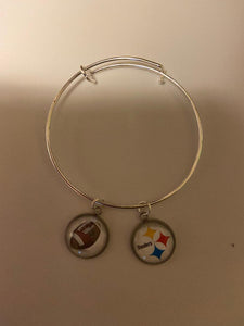 Steelers Charm Bracelet