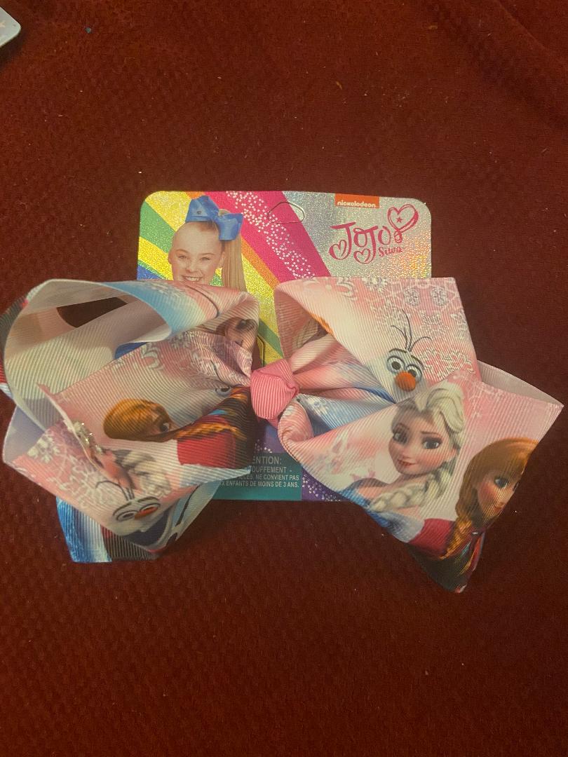 Big jojo siwa frozen bow