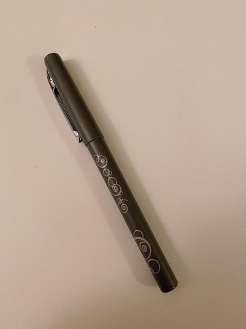 black pen