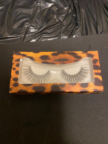 Cheetah Print Box Lashes #39