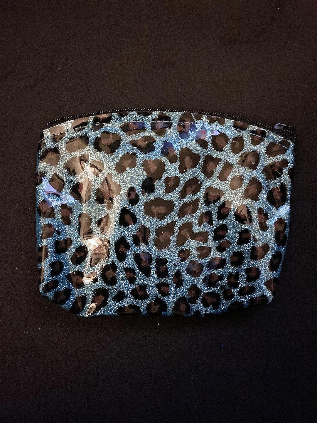 Blue Cheetah Print