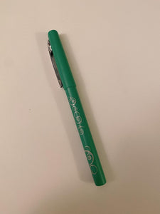 green pen