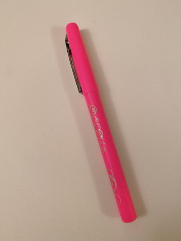 pink pen