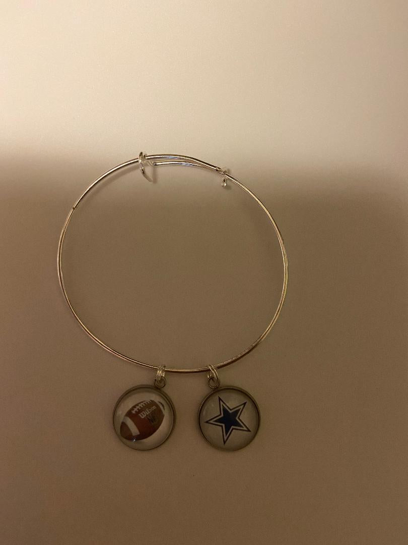 Cowboys Charm Bracelet