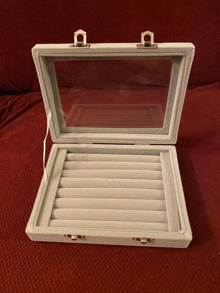 grey jewelry box