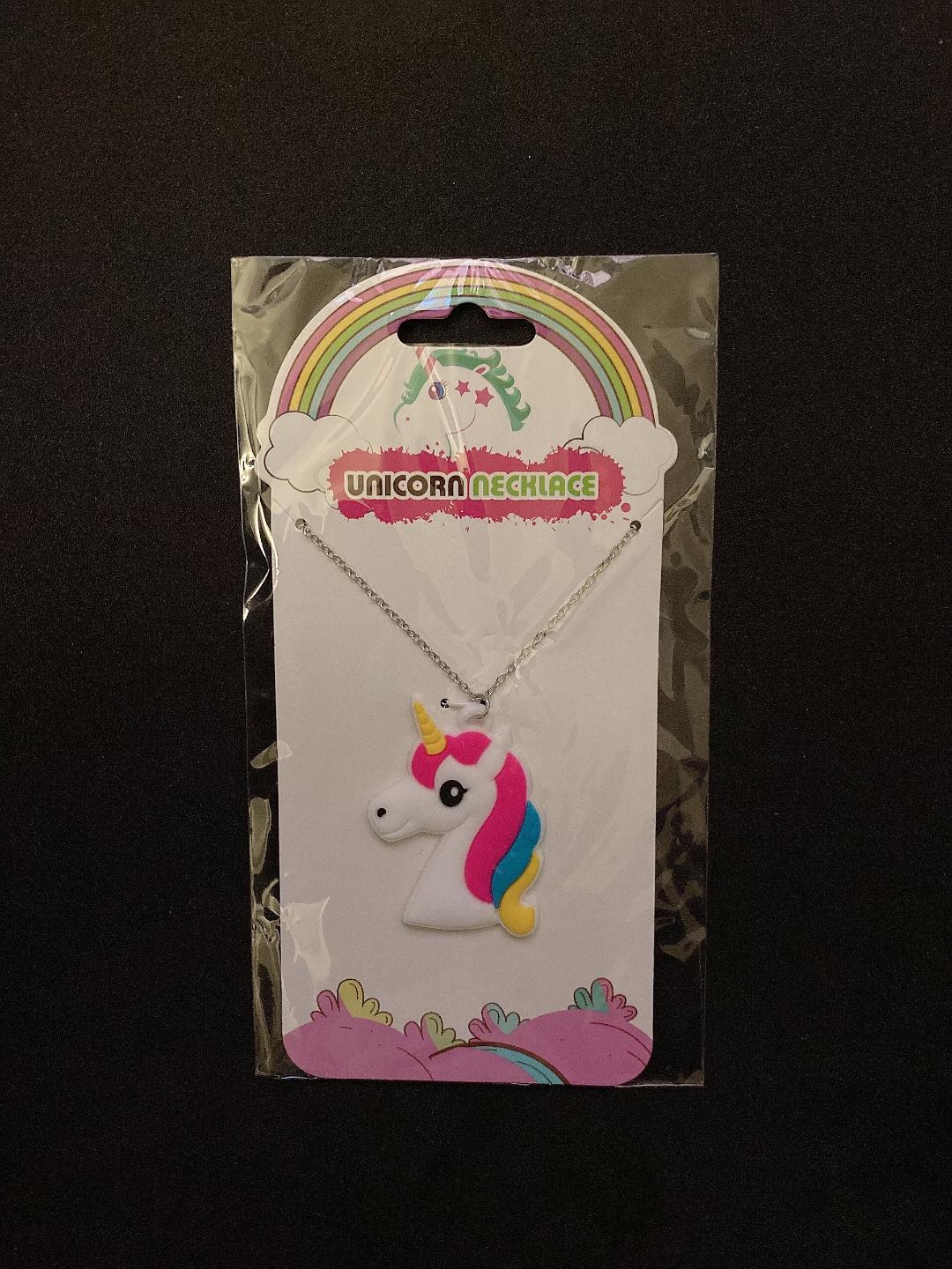 Yellow Head Unicorn Necklace