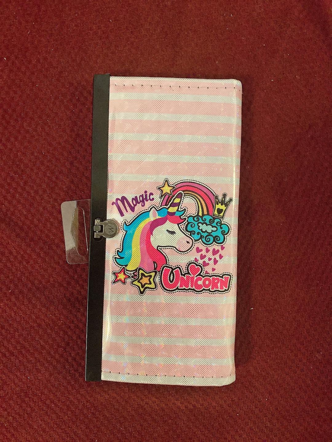 Light Pink Unicorn Wallet