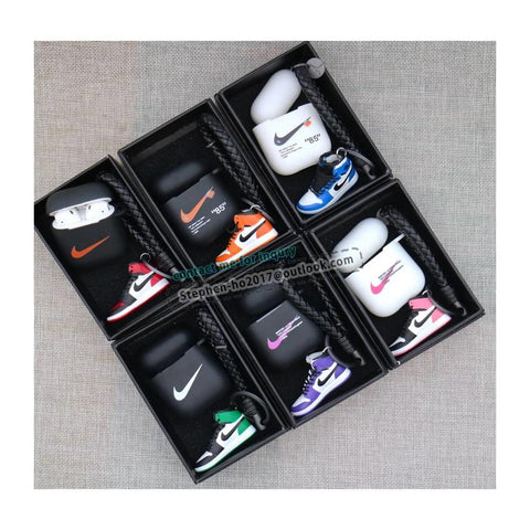 Nike Airpod case w/ matching nike sneaker