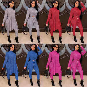 Active Houndstooth 2 piece Tracksuit