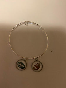 Jets Charm Bracelet