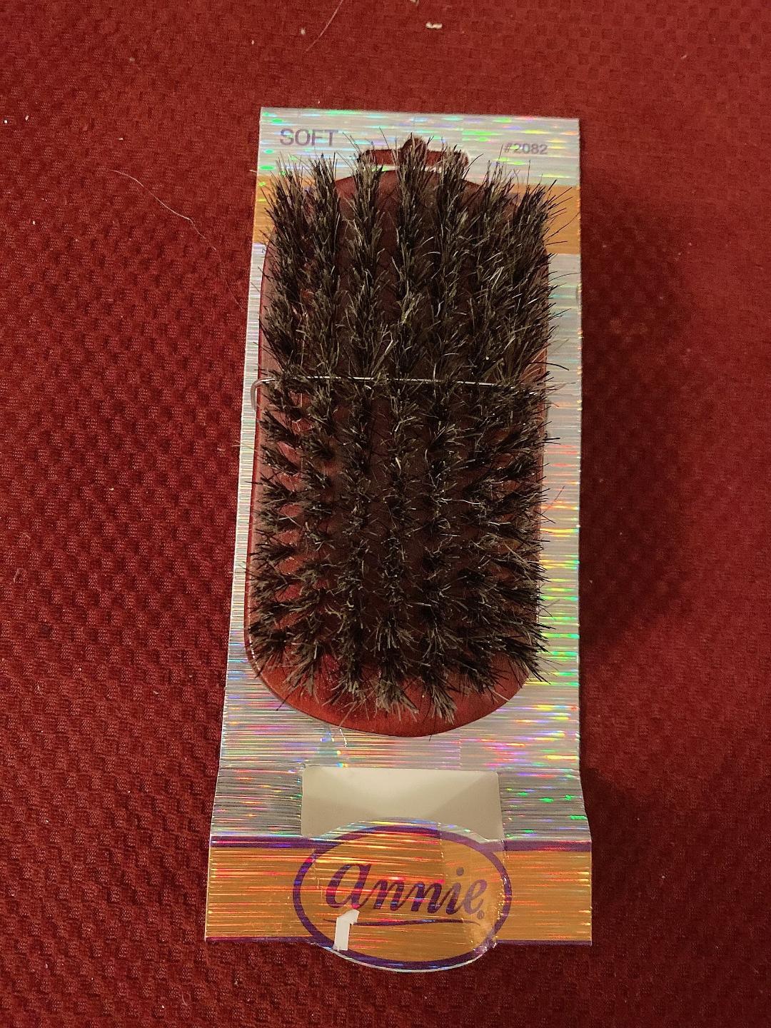 soft round brown brush