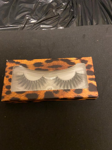 Cheetah Print Box Lashes #36