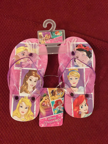 Disney Princess Pink Flip Flops