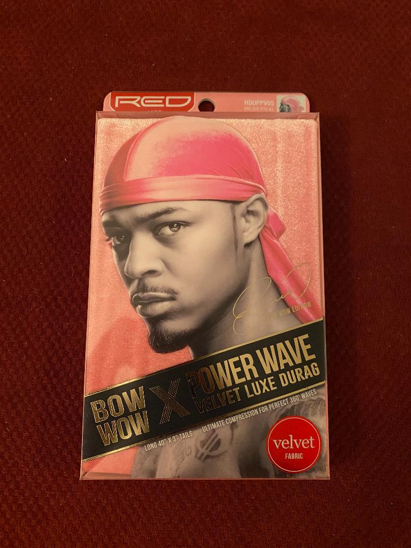 Pink Bow Wow Power Wave Velvet Luxe DuRag