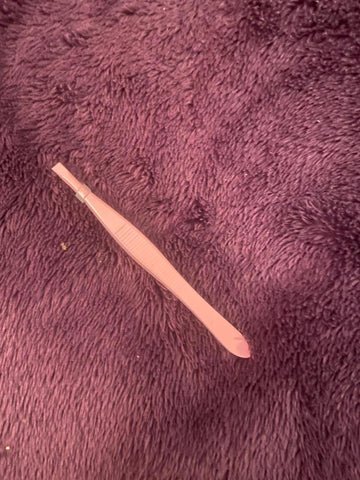 light pink tweezer