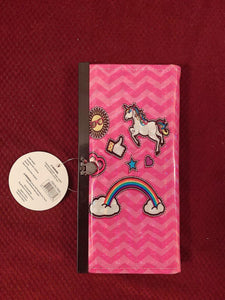 Dark Pink Unicorn Wallet