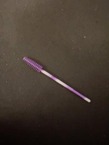 Purple and White Lash Brush